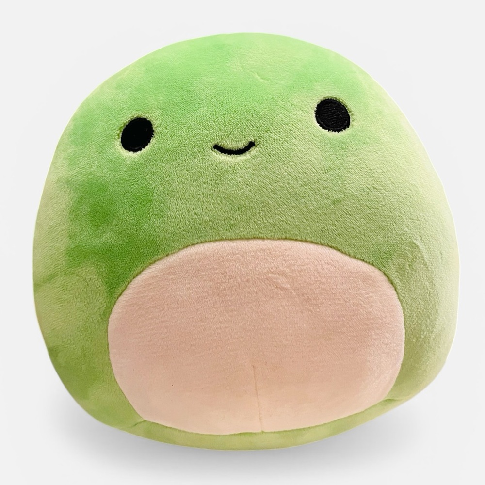 Original Squishmallow Henry the Turtle Plush Toy in Light Green & White Color - Picture 3 of 9